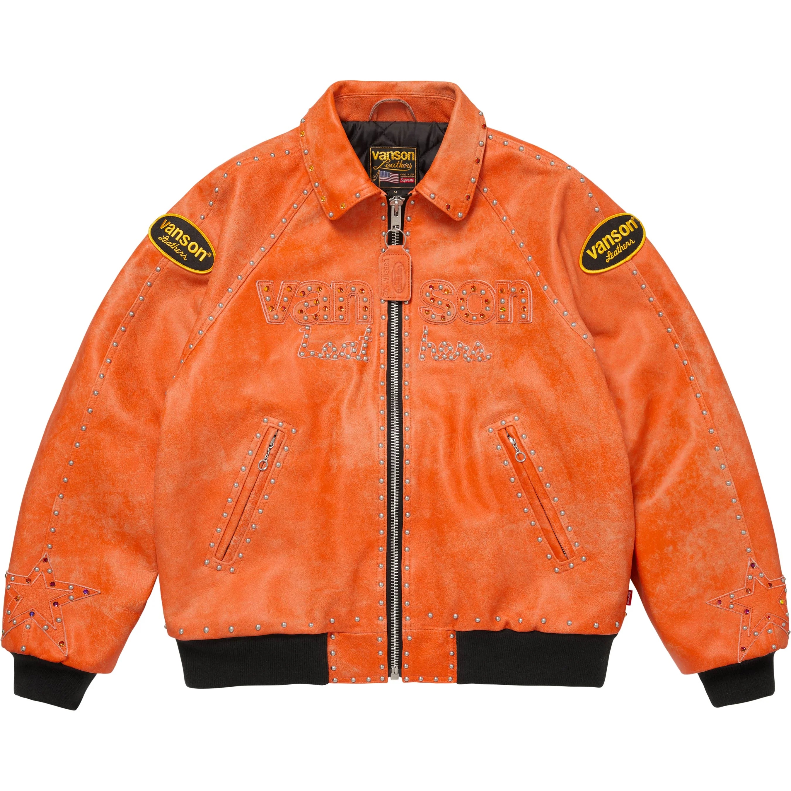 Supreme®/Vanson Leathers® b.b. Simon Jacket view 5